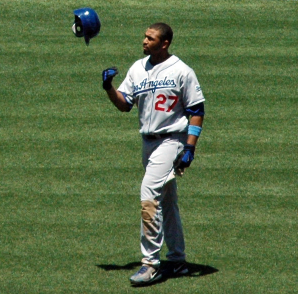 Kemp flips helmet